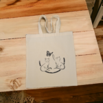 torba bawełniana z kotem CatsByKat