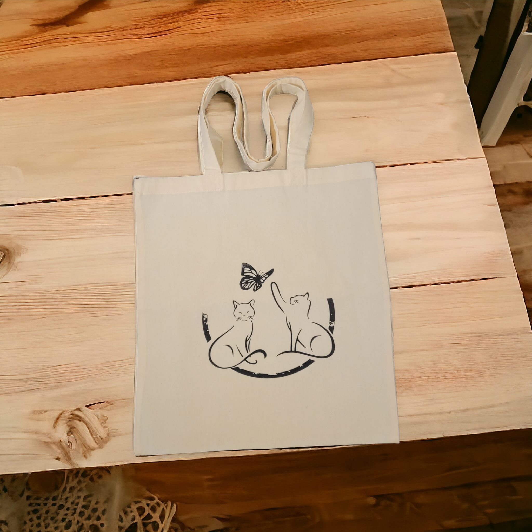 1 torba bawełniana z kotem, a niezliczona ilość korzyści